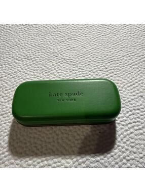 Kate Spade Sunglasses Hard Case Green Black